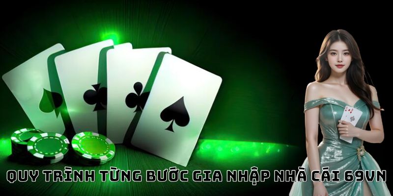 Quy trình từng bước đơn giản gia nhập nhà cái 69vn