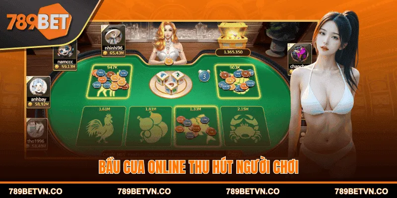 Bầu cua online thu hút người chơi 