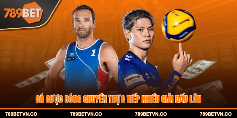 Cá cược bóng chuyền trực tiếp nhiều giải đấu lớn