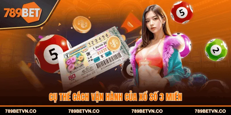 Cụ thể cách vận hành của xổ số 3 miền