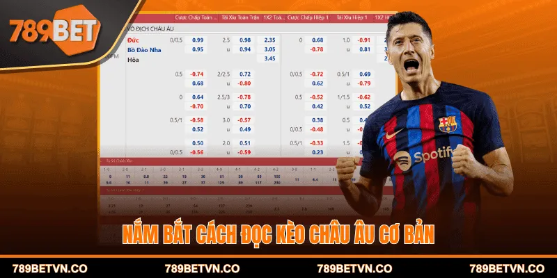 Nắm bắt cách đọc kèo châu Âu cơ bản